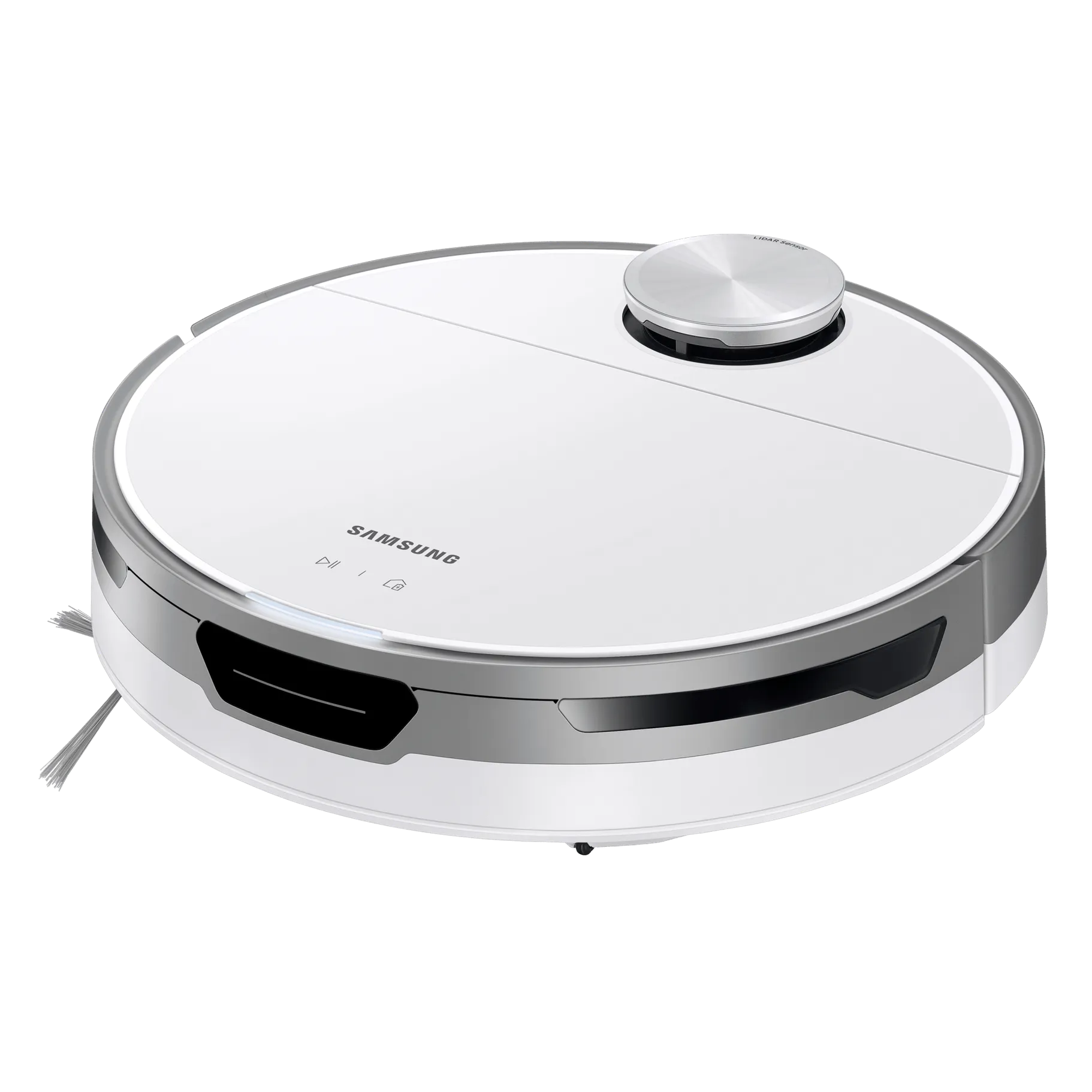 Samsung Jet Bot Robot Vacuum Cleaner, Max 60W Suction Power with LiDAR Sensor | VR30T80313W/EU