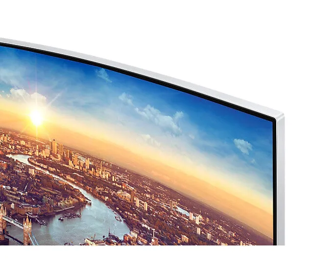 Samsung LC34J791WTPXXU 34" 4K Ultra HD Curved Monitor - 100Hz, 4ms, VA, AMD FreeSync, Height Adjustable, Speakers, Grey