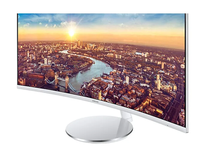 Samsung LC34J791WTPXXU 34" 4K Ultra HD Curved Monitor - 100Hz, 4ms, VA, AMD FreeSync, Height Adjustable, Speakers, Grey
