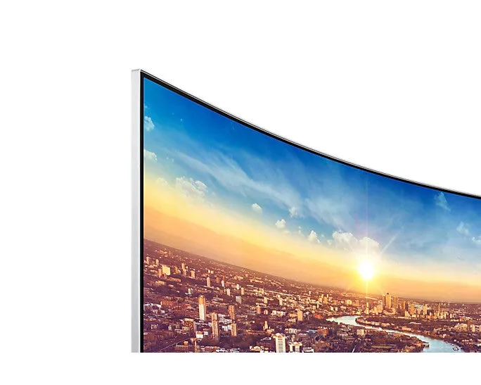 Samsung LC34J791WTPXXU 34" 4K Ultra HD Curved Monitor - 100Hz, 4ms, VA, AMD FreeSync, Height Adjustable, Speakers, Grey