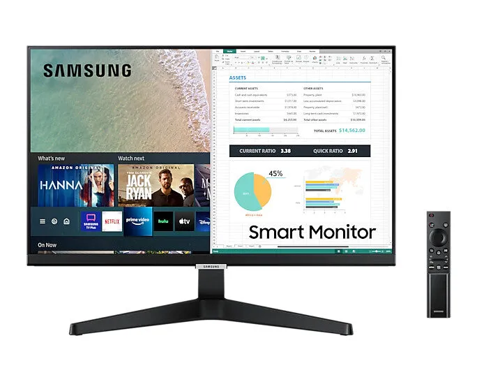 Samsung LS24AM506NU 24" Full HD Monitor - 60Hz, 14ms, IPS, Speakers, Black