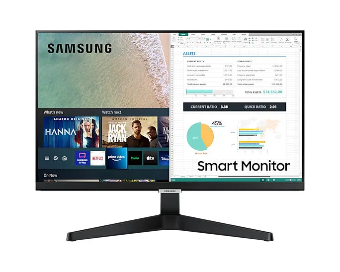 Samsung LS24AM506NU 24" Full HD Monitor - 60Hz, 14ms, IPS, Speakers, Black