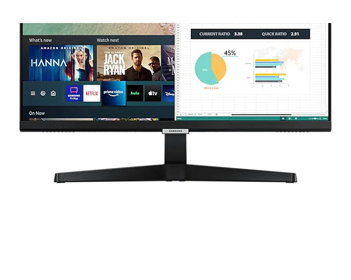 Samsung LS24AM506NU 24" Full HD Monitor - 60Hz, 14ms, IPS, Speakers, Black