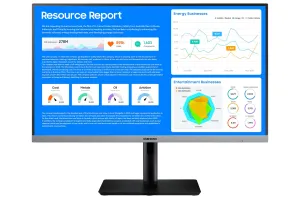 Samsung SR65 24" Full HD Monitor - 75Hz, 5ms, IPS, Height Adjustable, Black