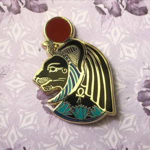 Sekhmet - Ancient Egyptian Goddess - Enamel Pin