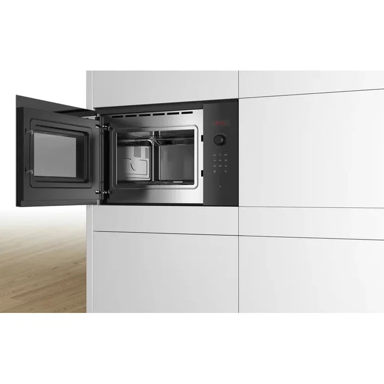 Serie | 4 BOSCH built-in microwave 59 x 38 cm Black | BFL553MB0B