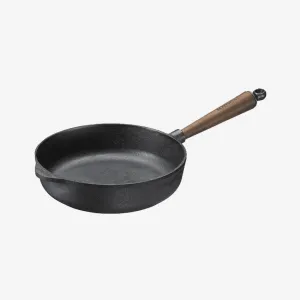 Skeppshult | Deep Skillet With Walnut Handle