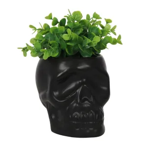 SKULL POT PLANT HOLDER