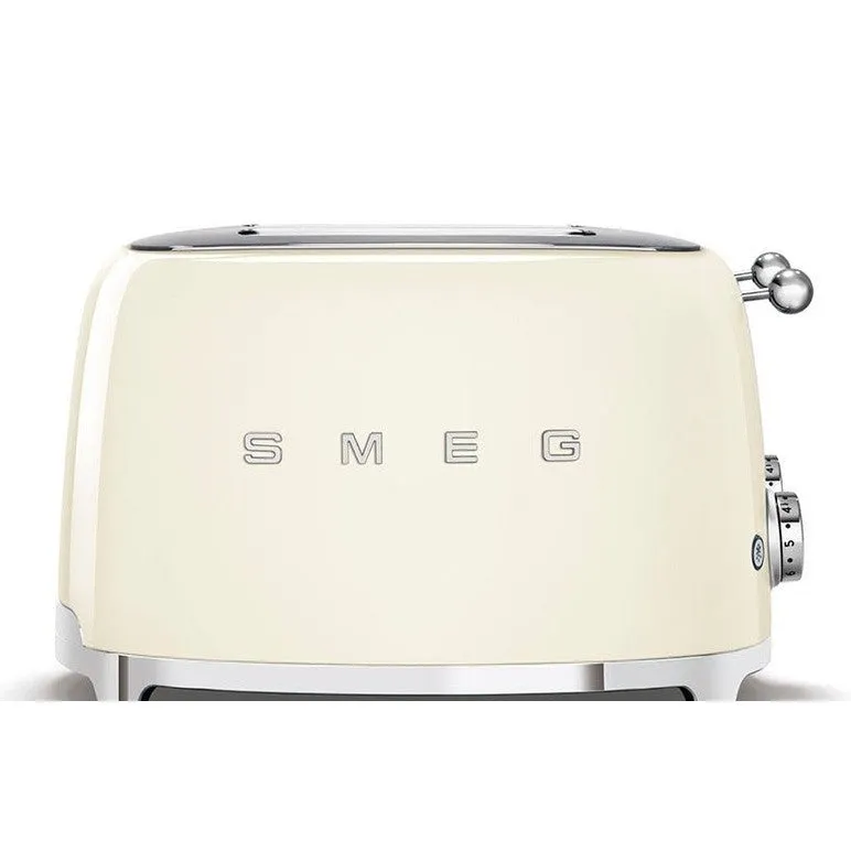 Smeg 50's Retro Style 4 Slice Cream Toaster | TSF03CRUK