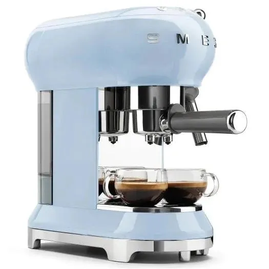 Smeg Coffee Machine Pastel Blue | ECF01PBUK