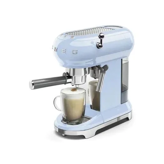 Smeg Coffee Machine Pastel Blue | ECF01PBUK