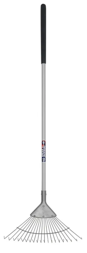 Spear & Jackson Neverbend Carbon Deluxe Flexo Lawn Rake