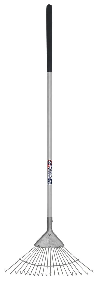 Spear & Jackson Neverbend Carbon Deluxe Flexo Lawn Rake