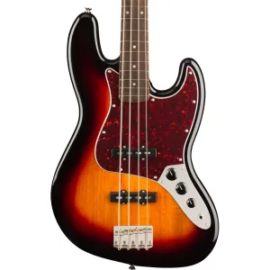 Squier Classic Vibe 60's Jazz Bass - 3 Tone Sunburst - Laurel
