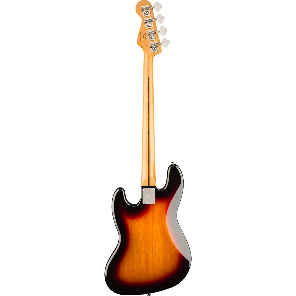 Squier Classic Vibe 60's Jazz Bass - 3 Tone Sunburst - Laurel