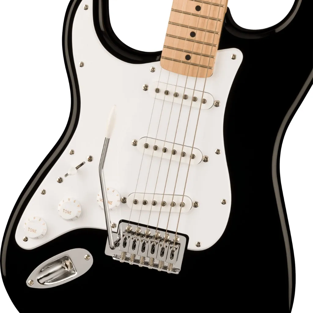 Squier Sonic Stratocaster Left Handed in Black