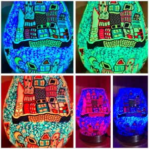 STARRY NIGHT POLYMER LAMP WAX/ ESSENTIAL OIL WARMER
