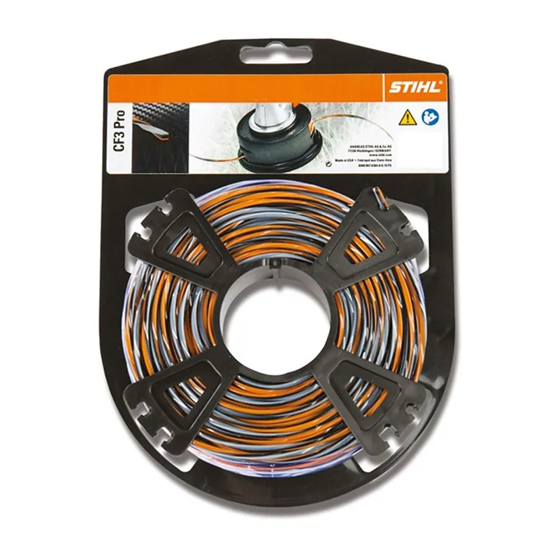 STIHL CF3 Pro High-Tech Cruciform Mowing Line 3.3mm x 34m