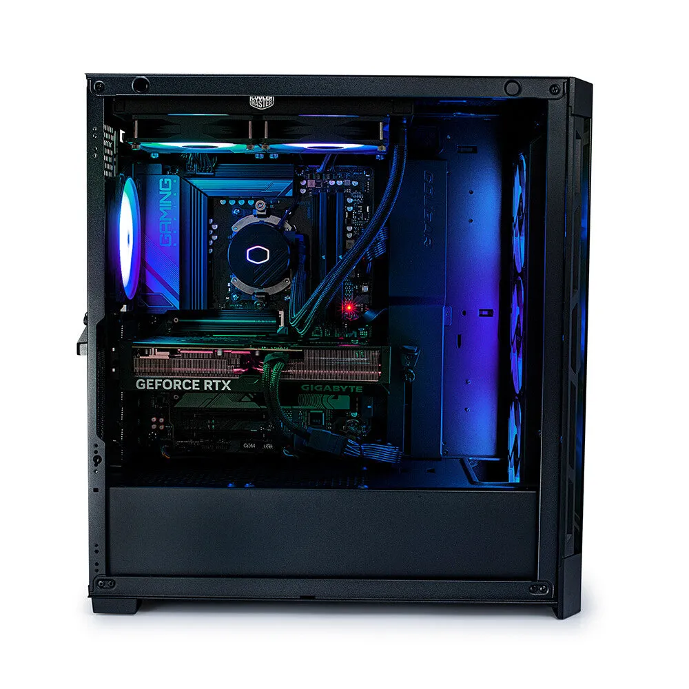 Stormforce Crystal Intel Core i7 i7-12700F 16 GB DDR4-SDRAM 1 TB SSD NVIDIA GeForce RTX 4060 Ti Windows 11 Home Midi Tower PC Black