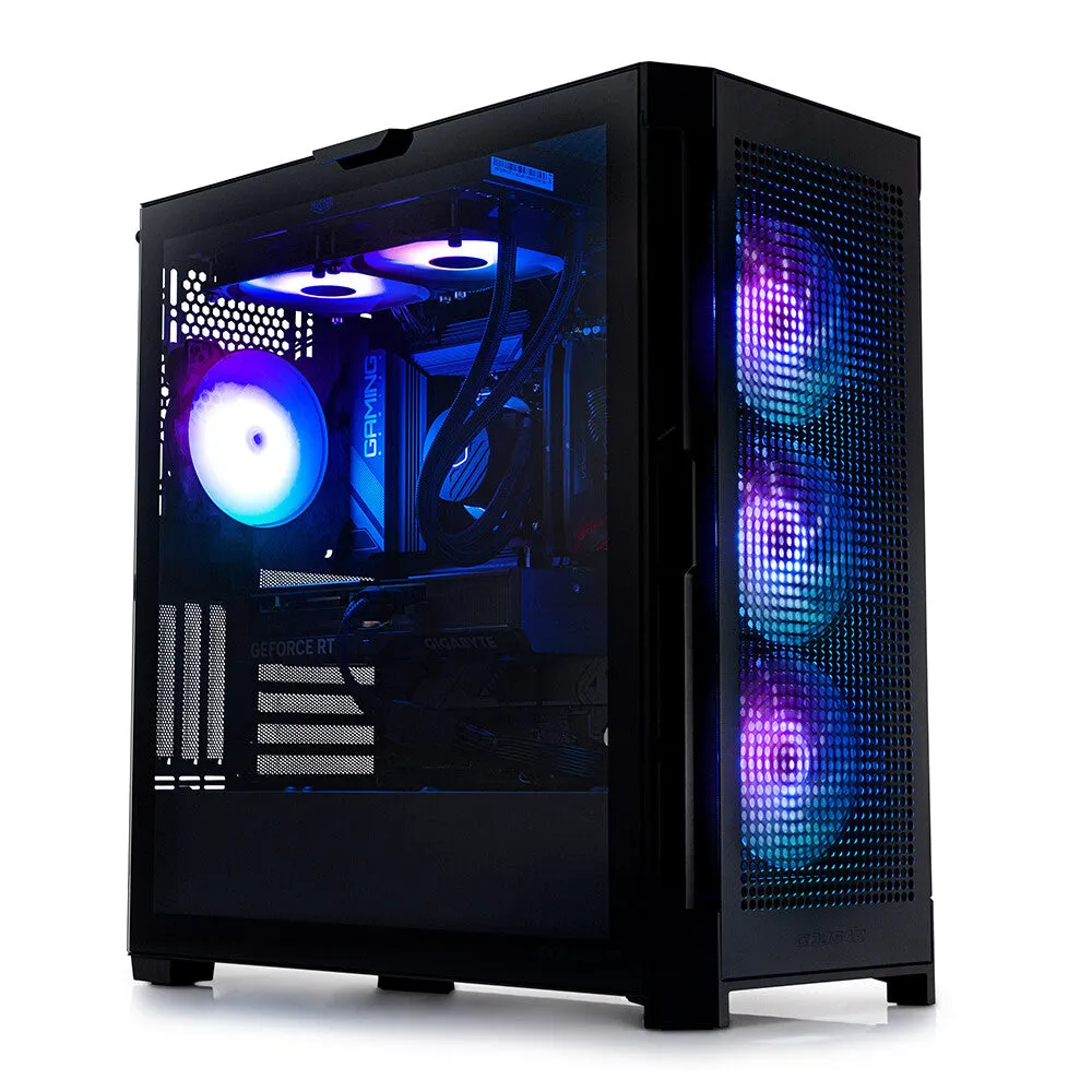 Stormforce Crystal Intel Core i7 i7-12700F 16 GB DDR4-SDRAM 1 TB SSD NVIDIA GeForce RTX 4060 Ti Windows 11 Home Midi Tower PC Black