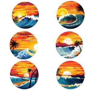 SUN & SURF COASTERS