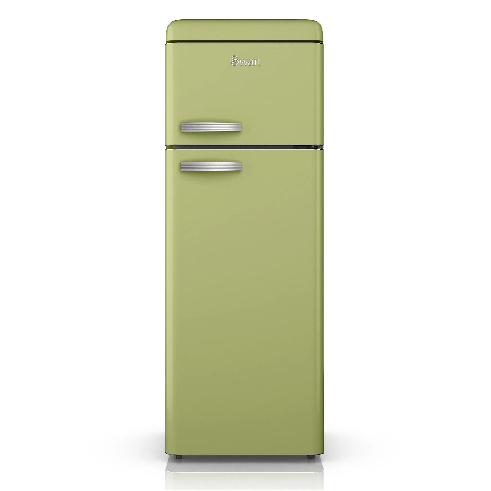 Swan SR11010GNE fridge-freezer Freestanding 168 L E Green