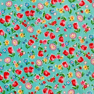 Sweet Tulip - Green - Atsuko Matsuyama - 30's Collection - Yuwa