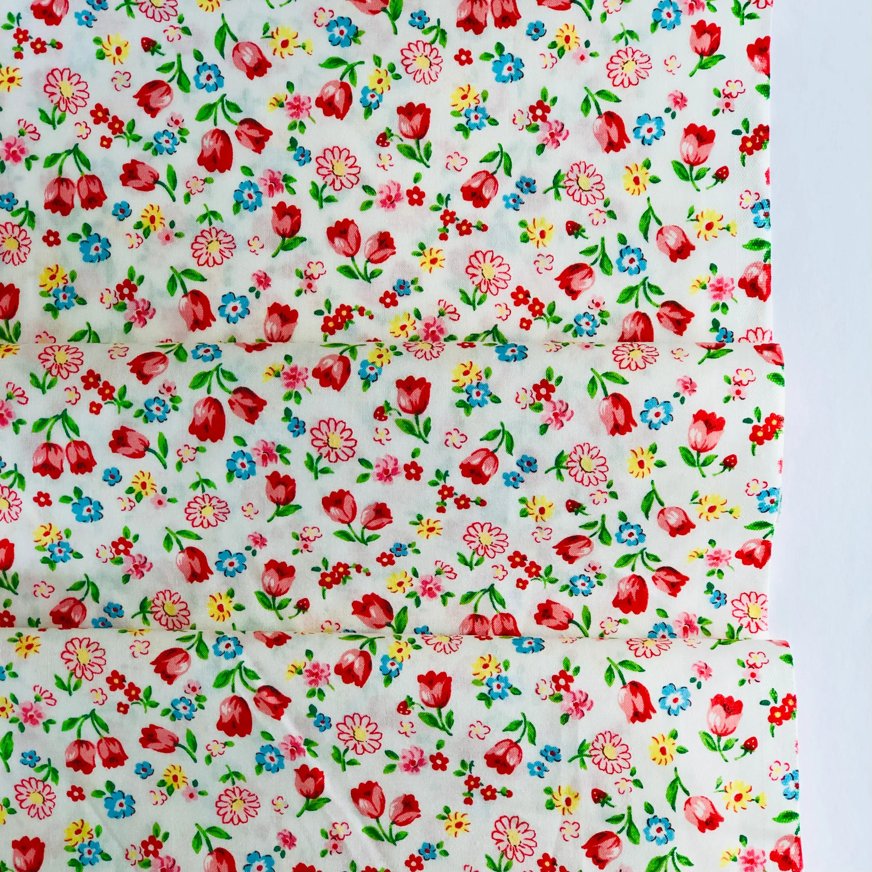 Sweet Tulip - White- Atsuko Matsuyama - 30's Collection - Yuwa