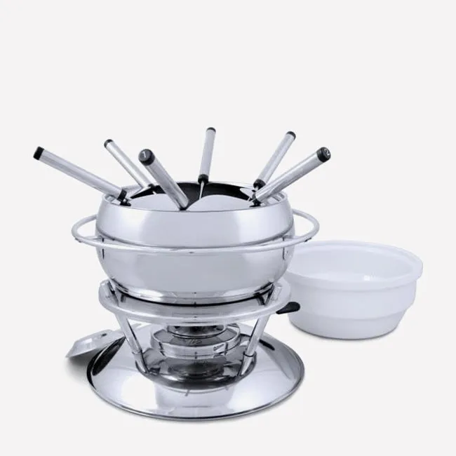 Swissmar | 3-In-1 Stainless Steel Fondue Set