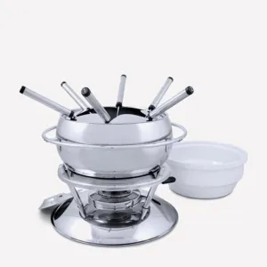 Swissmar | 3-In-1 Stainless Steel Fondue Set