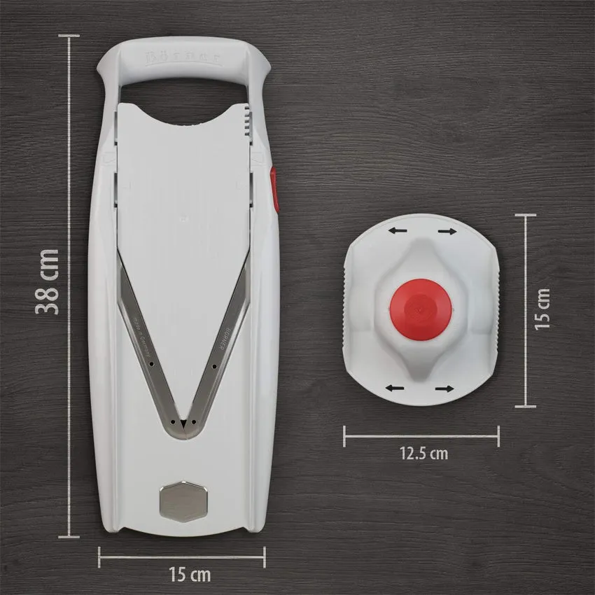 Swissmar | Vpower White Mandoline Slicer