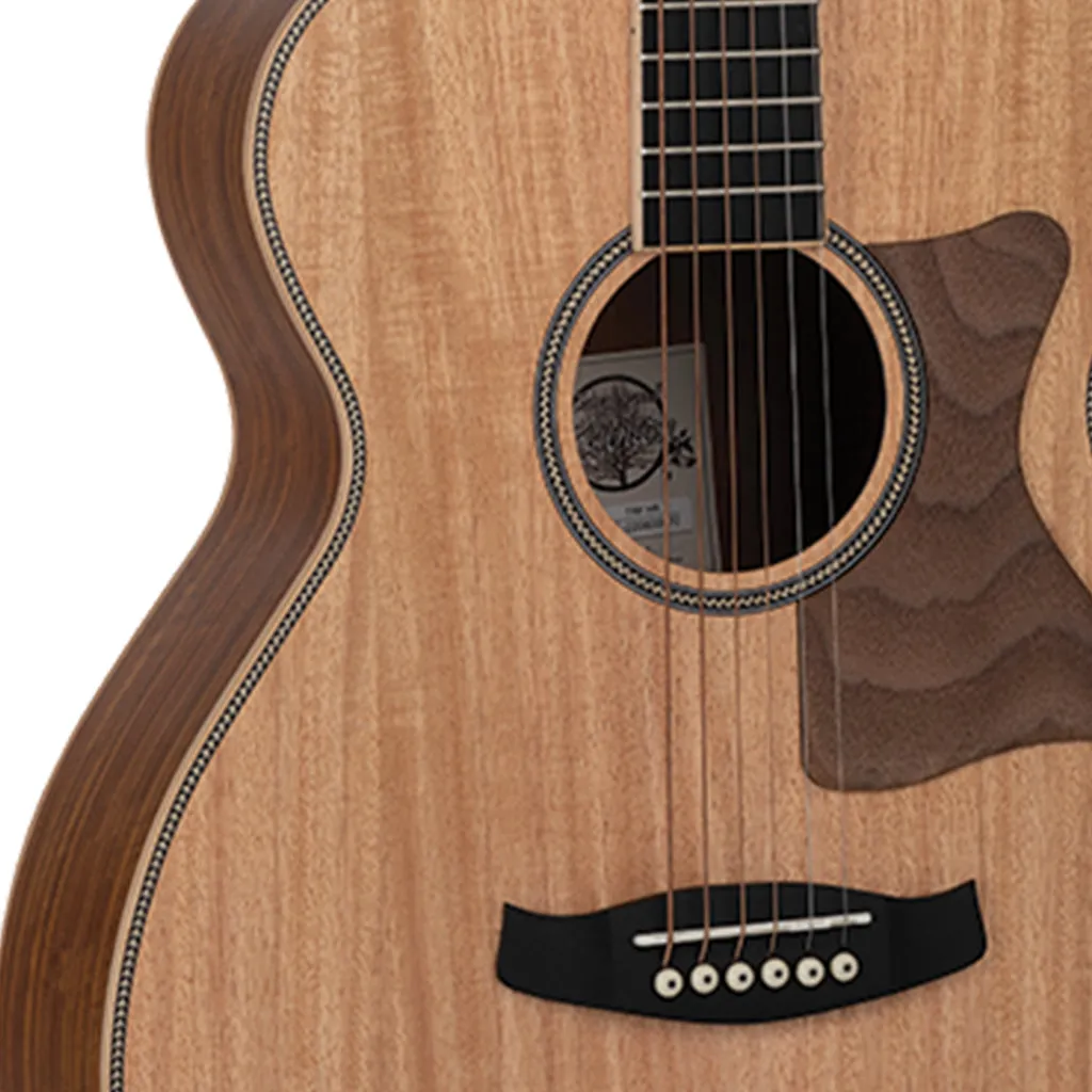 Tanglewood TRU3-HR Reunion Pro Solid Australian Red Cedar Top Folk with Hawaiian Rain Wood Back and Sides