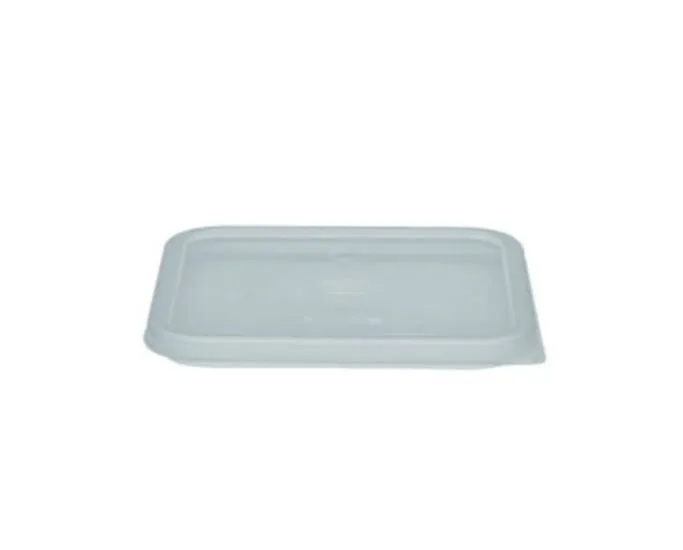 Tapa Plstica para Recipiente Cuadrado Polietileno 2 y 4 Lt Blanca CCS
