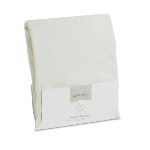 The Little Green Sheep - Organic Jersey Fitted Sheet - Single 90x190cm