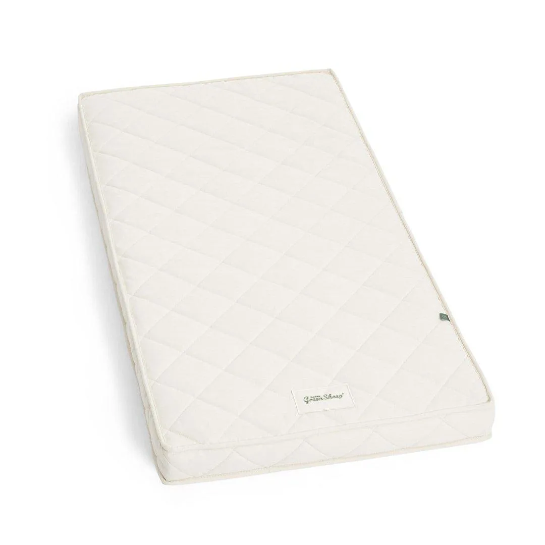 The Little Green Sheep Twist Natural Cot Mattress 60x120cm