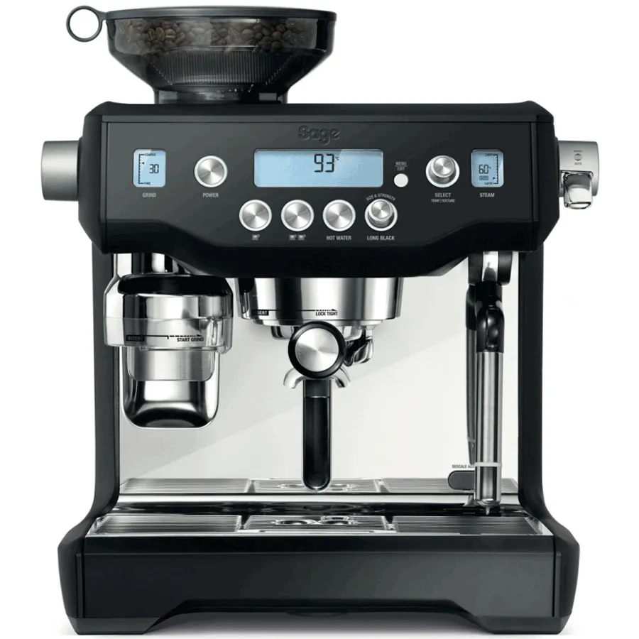 The Oracle Black Coffee Machine by Sage