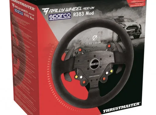 Thrustmaster Rally Wheel Add-On Sparco R383 Mod Carbon Steering wheel Analogue PC, PlayStation 4, Xbox One