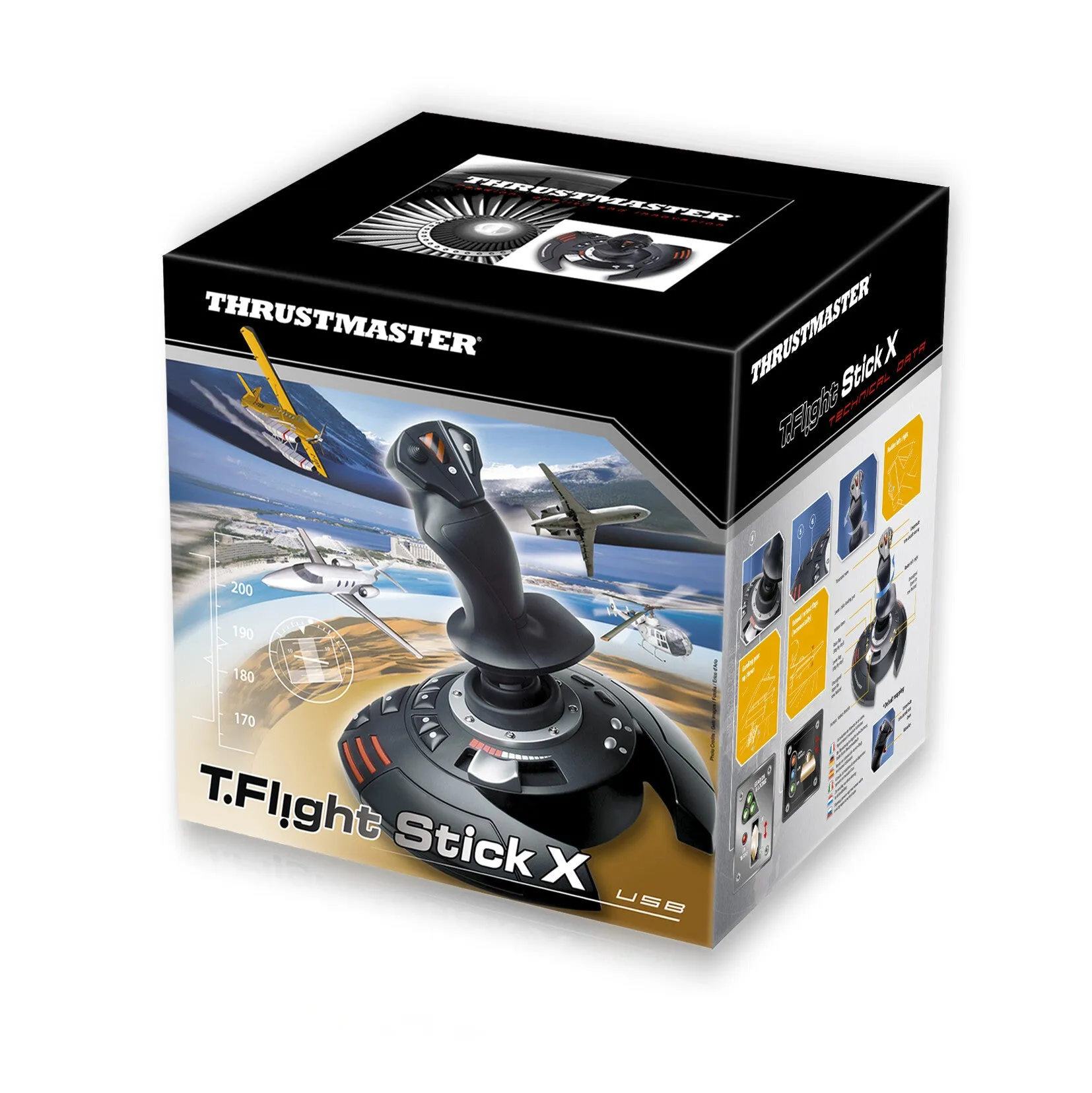 Thrustmaster T.Flight Stick X Black Joystick Playstation 3