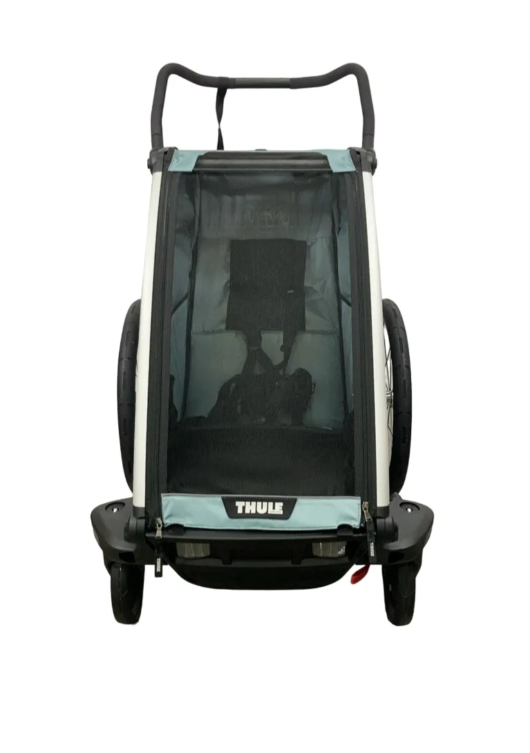 Thule Chariot Cross Bike Trailer Stroller 1 Seat, 2021, Alaska Blue