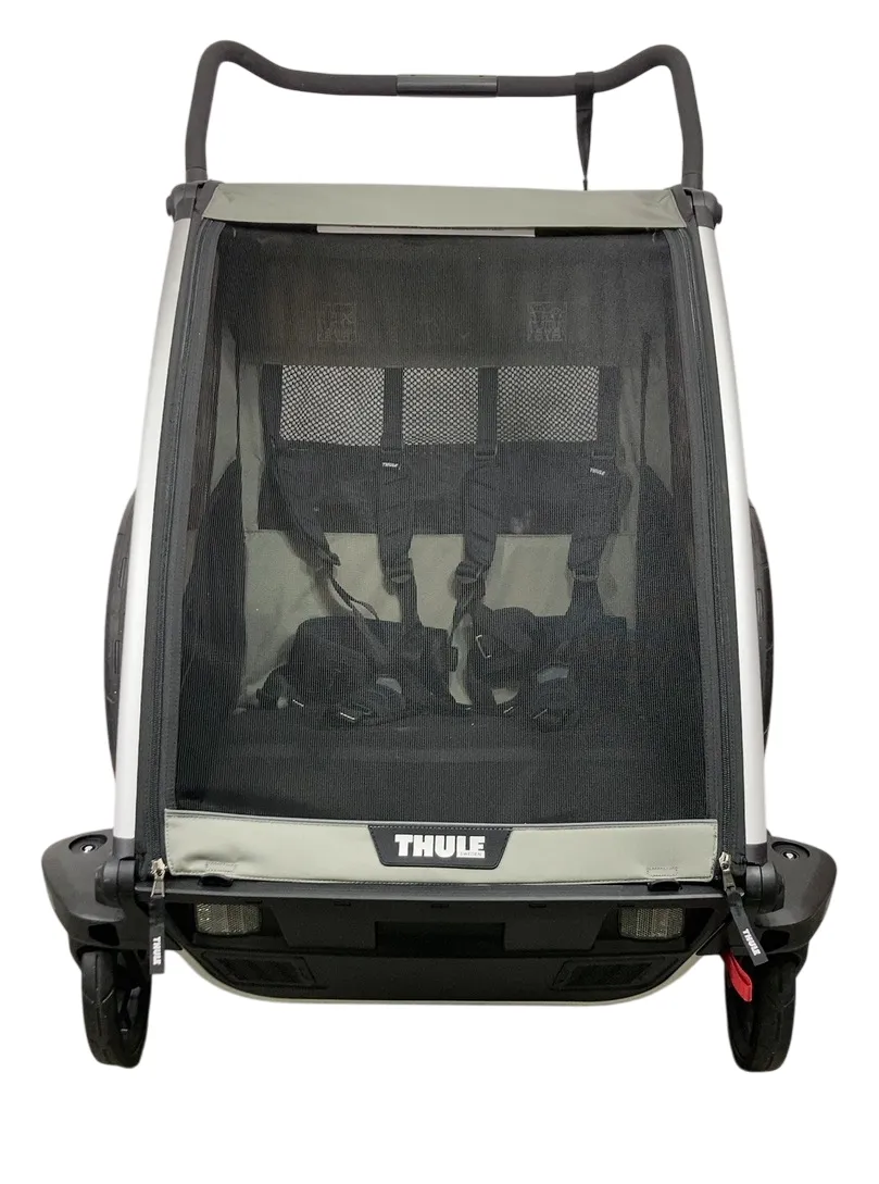 Thule Chariot Lite Bike Trailer Stroller 2 Seat , 2021, Agave-Black