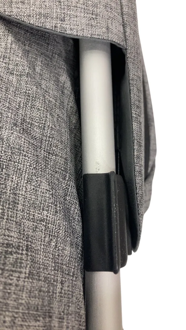 Thule Sleek Sibling Seat, Aluminum, Grey Melange, 2024