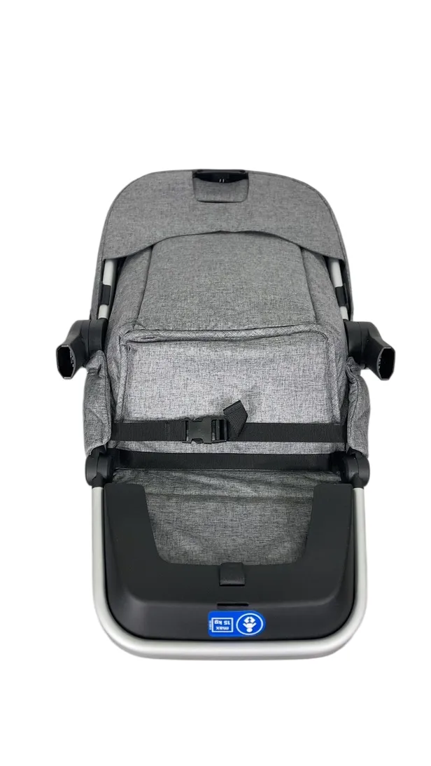 Thule Sleek Sibling Seat, Aluminum, Grey Melange, 2024