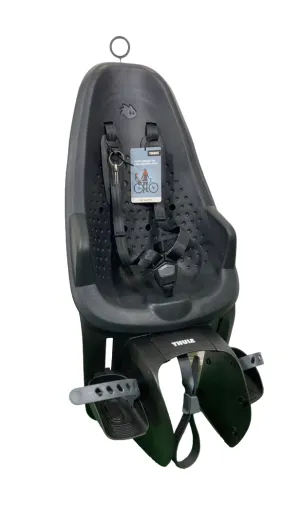 Thule Yepp 2 Maxi Rack Mounted Child Bike Seat, Midnight Black