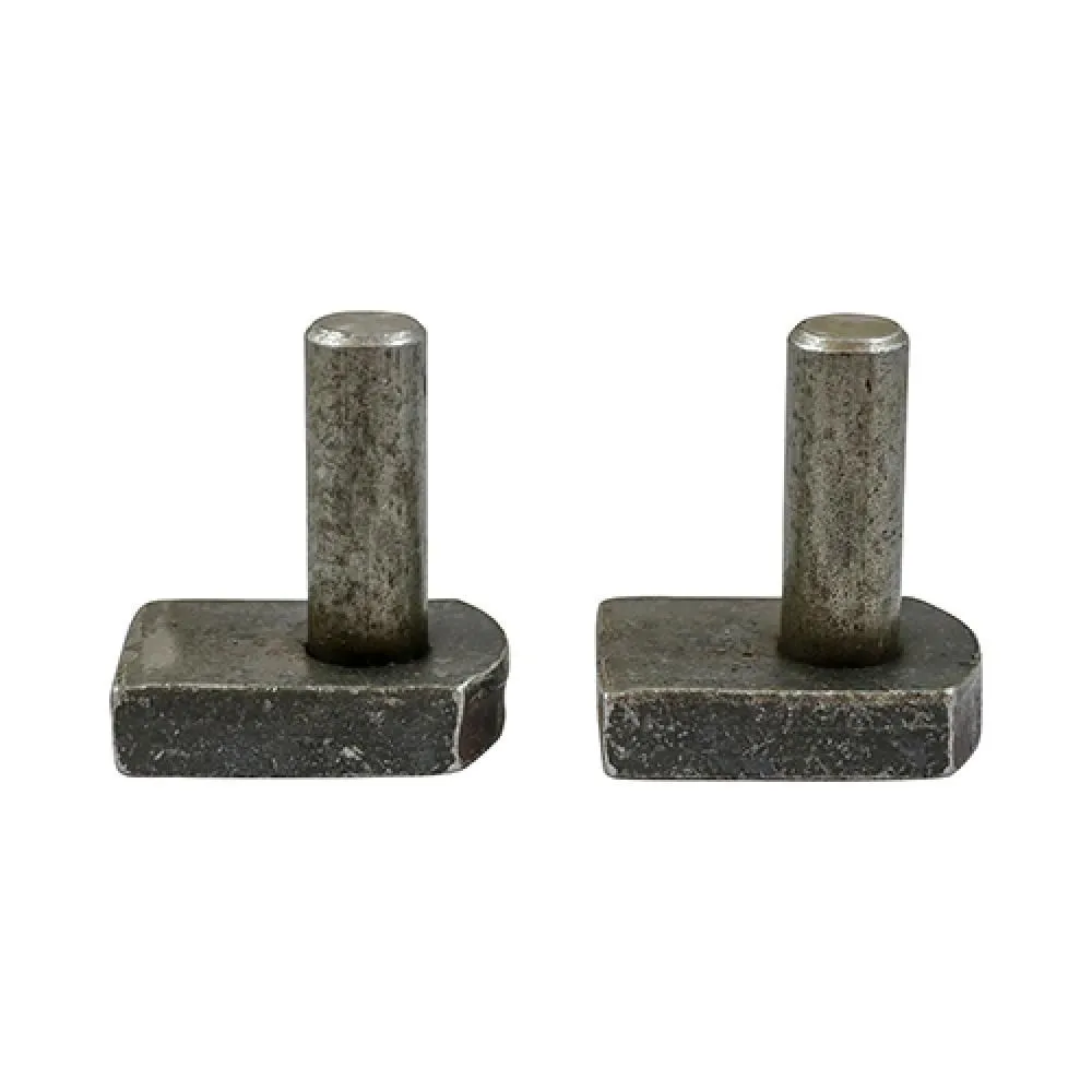TIMco Gate Hooks to Weld 12mm Plain Bag 2 GHW12S