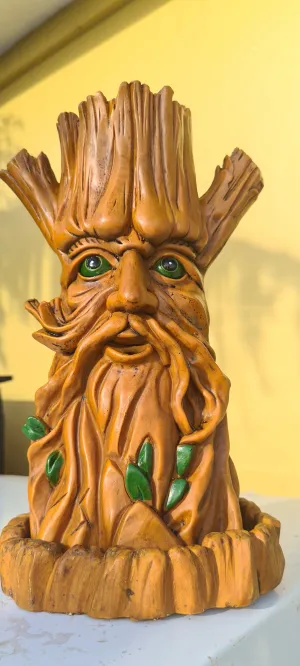 TREE MAN INCENSE CONE BURNER