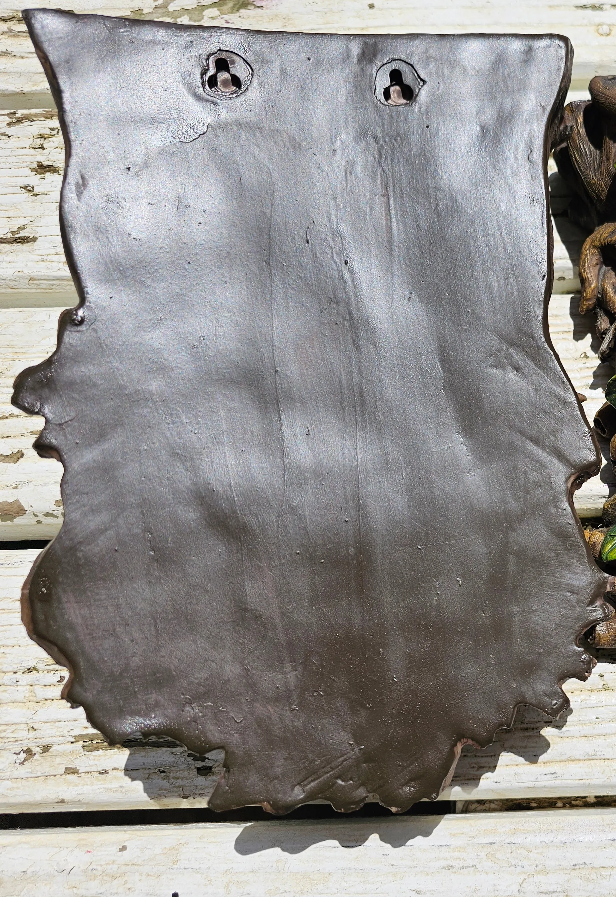 TREE MAN WITH GLASSES HANGING PLANT POT