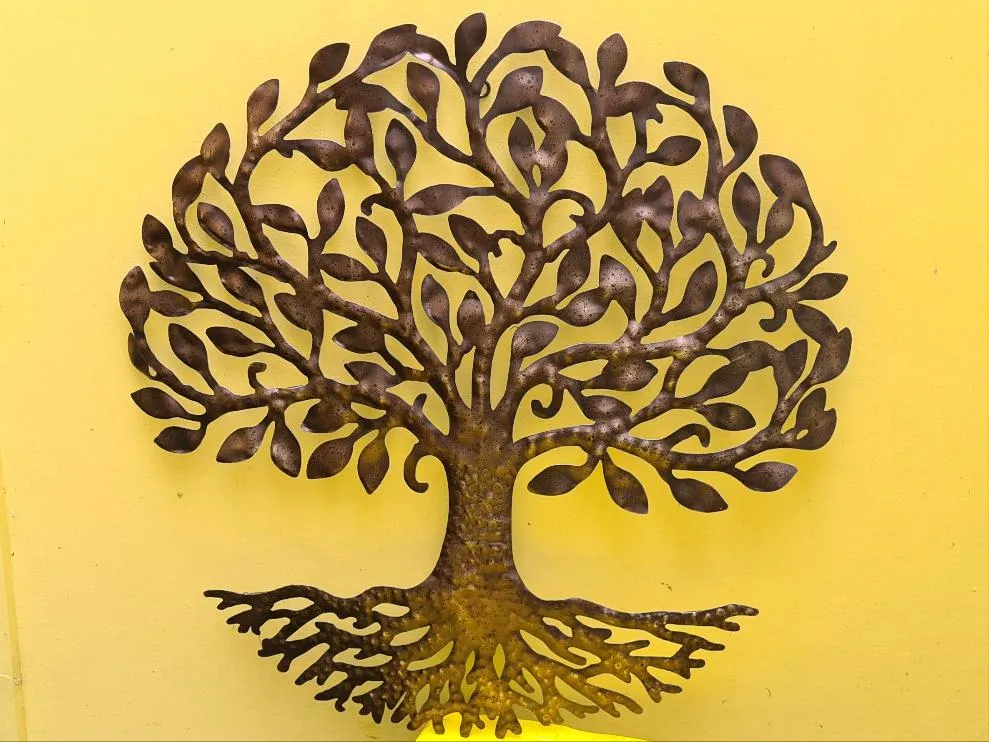 TREE OF LIFE METAL WALL ART -LARGE