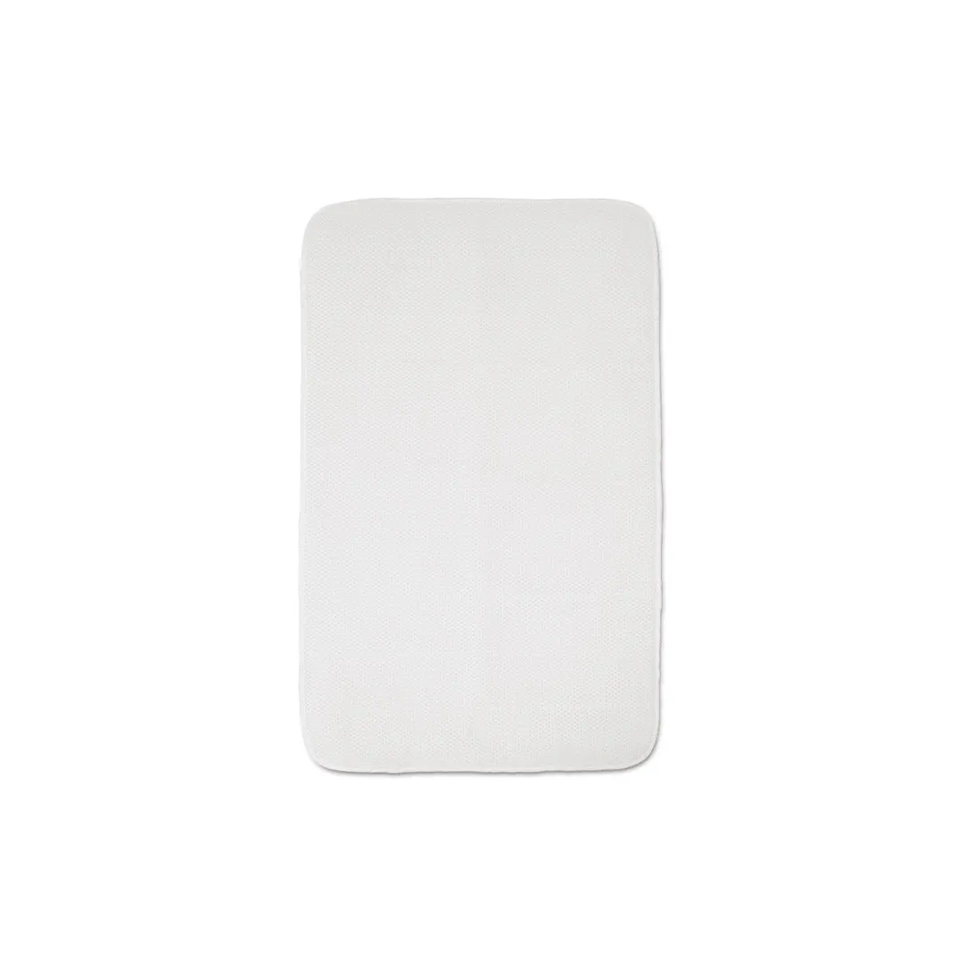 Tutti Bambini CoZee Breathable Mattress Protector - White