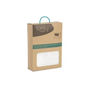 Tutti Bambini CoZee Breathable Mattress Protector - White