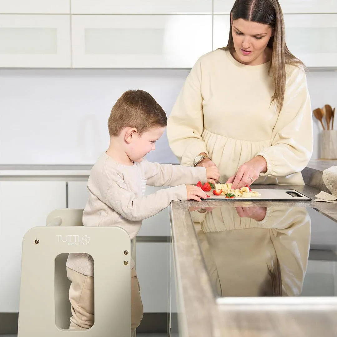 Tutti Bambini Helping Hands Montessori Toddler Learning Tower - Mushroom